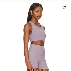 Anine Bing Blair Bra and Blake Short in Violet